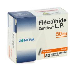 Flecainide Lp 50 mg Zentiva Gélule 30