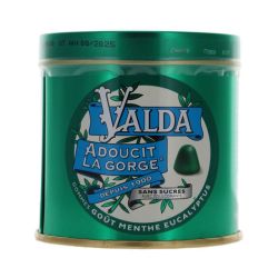 Valda Gommes Menthe Eucalyptus Sans Sucre (140 g)