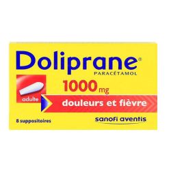 Doliprane 1000Mg Ad Sup 8D