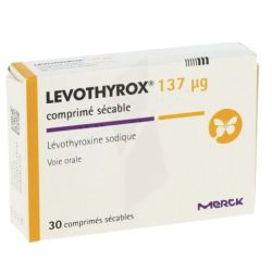 Levothyrox 137 Μg comprimé Sécable Plaquette/30