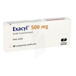 Exacyl 500Mg Cpr 20