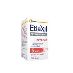Etiaxil Détranspirant Extrême Peaux Normales Bille (15ml)