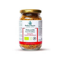 Ballot-Flurin Pollen Polyfloral Bio Immunité, Vitalité & Résistance (210 g)