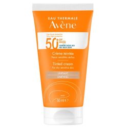 Avène Solaire Crème solaire teintée unifiante SPF50+ hydratation 8h (50 ml)