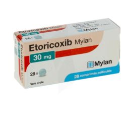 Etoricoxib 30 mg Viatris Comprimé 28X1