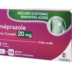 Omeprazole Viatris 20 mg 14 gélules gastro-résistantes