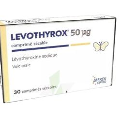 Levothyrox 50 Mcg comprimé Sécable 30