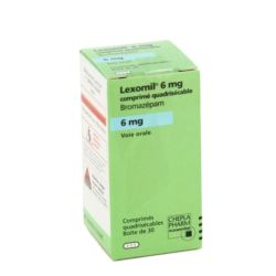 Lexomil 6 Mg comprimé Quadrisecable 30