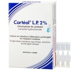 Carteol Lp 2% Col Unidose 0,2Ml 30