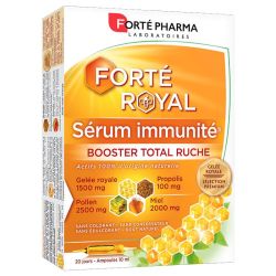 Forté Pharma Forté Royal Sérum immunité à la gelée royale (20 ampoules)