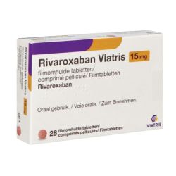 Rivaroxaban 15 mg Viatris 28 comprimés