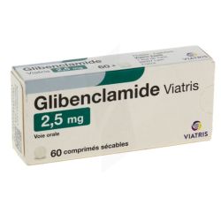 Glibenclamide 2,5Mg Merck Cpr S 60