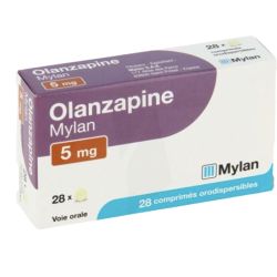 Olanzapine Viatris 5 mg 28 comprimés orodispersibles