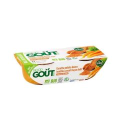 Good Goût Bol Carotte Patate Douce Lentilles Corail Façon Dahl (2 x 190 g)