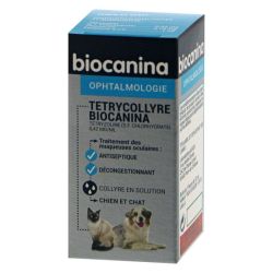 Biocanina Tetrycollyre chats et chiens (10 ml)