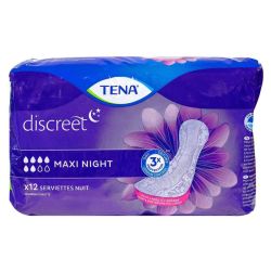 Tena Discreet Maxi Night 12