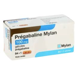 Pregabaline Viatris 100 mg 84 gélules