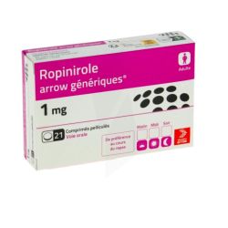 Ropinirole 1 Mg Arrow Comprimé 21