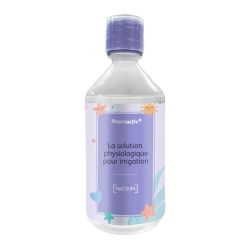 Pharmactiv Solution physiologique pour irrigation NaCl 0,9% (500 ml)