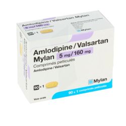 Amlodipine/Valsa 5/160Mg Viatris 90X1