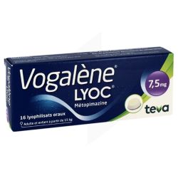 Teva Vogalène Lyoc 7,5 mg lyophilisat oral (x16)