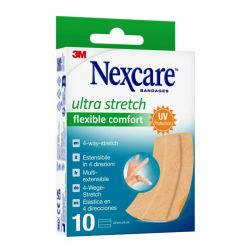 Nexcare Flexible Comfort bandes extensibles 10 x 6 cm (x10)