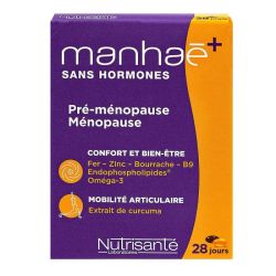 Manhaé+ Pré-ménopause Ménopause Curcuma 56 Capsules