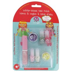 Suncoat Girl Kit Vernis A Ongles Et Brillant A Lèvres Holiday Magic