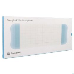 Coloplast Comfeel Plus Transparent Pansement Hydrocolloïde Fin Hypoallergisant 9x25 cm (x10)