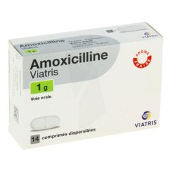 Amoxicilline 1G Viatris Cpr Disp 14