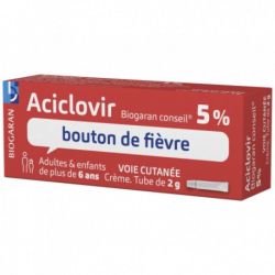 Aciclovir 5% Biog Cons Cr Tub 2G