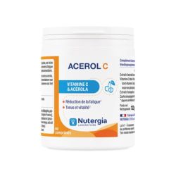 Nutergia Acerol C vitamine C & acérola fatigue, tonus, vitalité (60 comprimés)