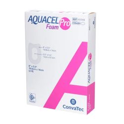 Convatec Aquacel Foam Pro Talon Pansements Adhésifs 19,8 x 14 cm (Boîte De 10)