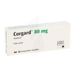 Corgard 80Mg Cpr Séc 2Plq/14 (28)
