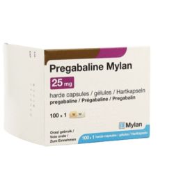 Pregabaline Viatris 25 mg 56 gélules