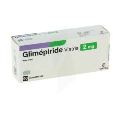 Glimepiride Mylan 2Mg Cpr Plq/90