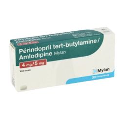 Perindopril/Amlodipine 4 mg/5 mg Viatris 90 comprimés