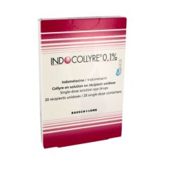 Indocollyre 0,1% Col Dose 20