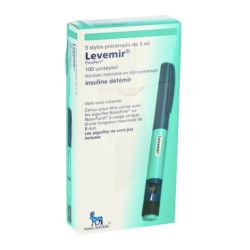 Levemir Flexpen 100U Stylo 3 Ml x5