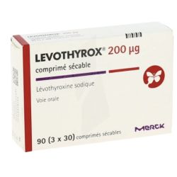 Levothyrox 200 Μg comprimé Sécable Plaquette/90