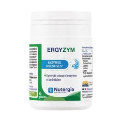 Nutergia Ergyzym enzymes digestives digestion perturbée (40 gélules)