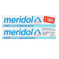 Meridol Dentiffrice Gencives Irritees 75Ml x2