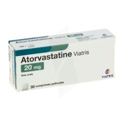 Atorvastatine Viatris 20Mg Cpr 30