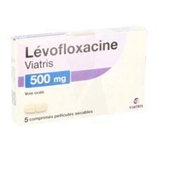 Levofloxacine 500 Mg Viatris comprimé pelliculé sécable 5