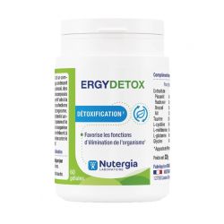 Nutergia Ergydetox détoxification (60 gélules)