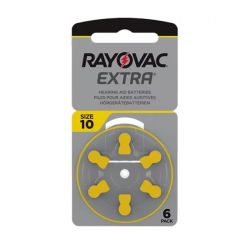 Rayovac Piles Auditives Extra (Taille 10)