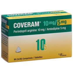 Coveram 10Mg/ 5Mg Cpr 90