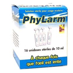 Phylarm Solution Ophtalmiques Unidose 10ml x 16