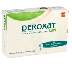 Deroxat 20Mg Cpr Secable 14