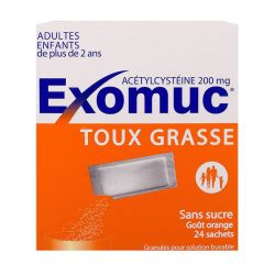 Exomuc 200 mg Orange  24 Sachets